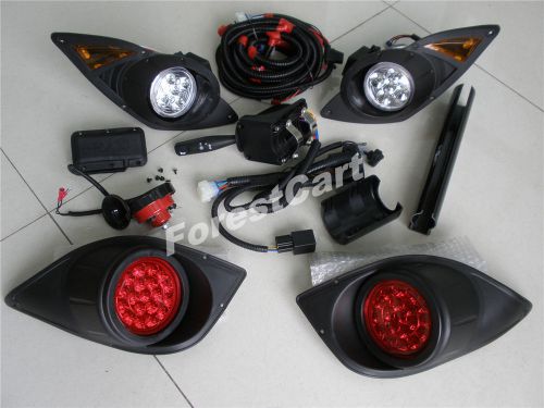 Yamaha drive g29 2007-up deluxe all led street legal light kit head tail lights