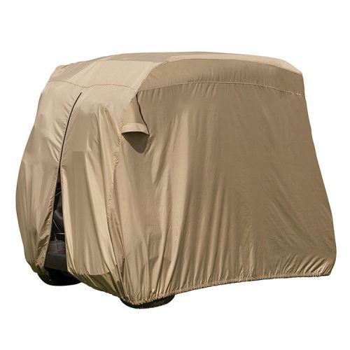 Classic accessories 74442 fairway golf car easy-on cover, tan