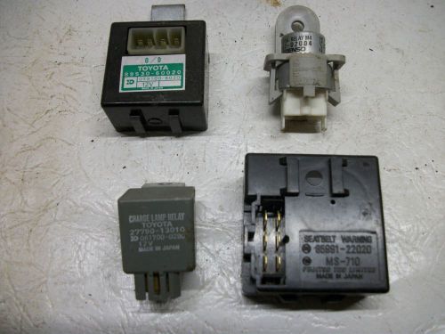 Toyota landcruiser fj40 o.e.m. misc. relays,switches..