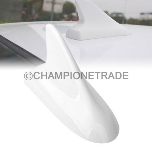 White car shark fin aerial dummy antenna buick style decor for nissan altima ct