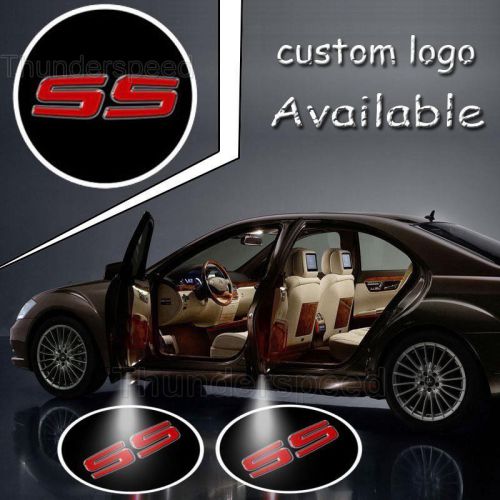 Car door led step projector ghost shadow light logo for chevrolet silverado ssx2