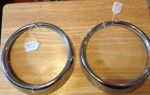 1968-1979 vw head light trim ring oem (item#210)