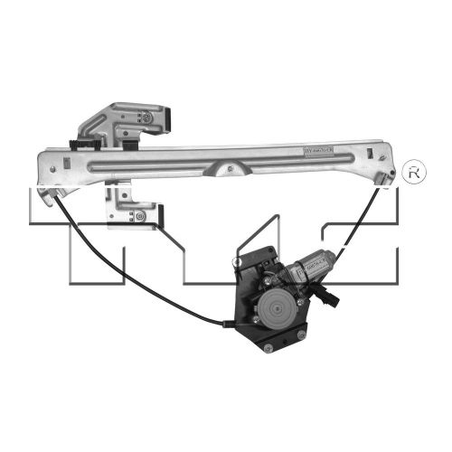 Power window motor and regulator assembly front left fits 01-05 pt cruiser