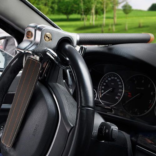 Universal foldable car steering wheel anti-theft airbag lock anti theft security