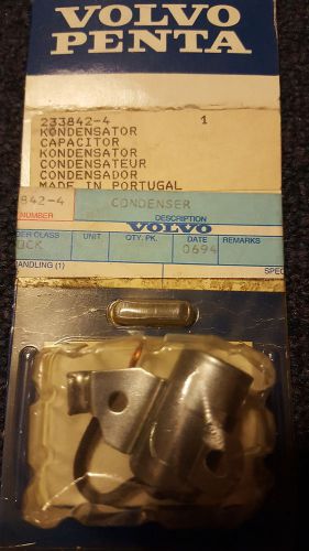 Volvo penta capacitor 233842 4 authentic oem part **new**