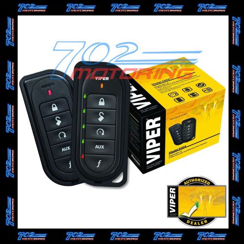 Viper 5204 security alarm &amp; remote start  2-way system and keyless entry 5204v