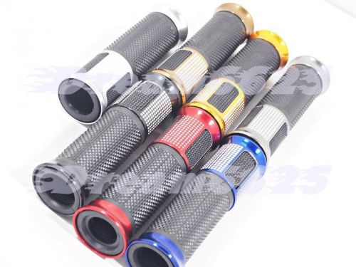 Handlebar 7/8&#034; hand grips for suzuki rg rgv 50 125 250 500 vj21 vj22 vj23 18#7