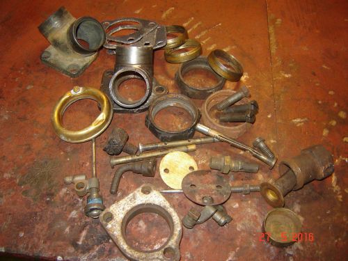 Harley-davidson harley 45 wla wl wlc lot of brake shoes .