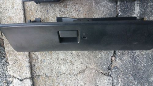 1987-1993 ford mustang gt glove box black