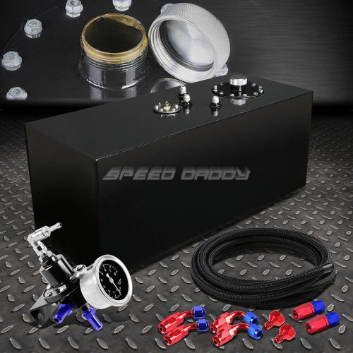 19 gallon top-feed coated fuel cell tank+cap+steel line kit+pressure regulator