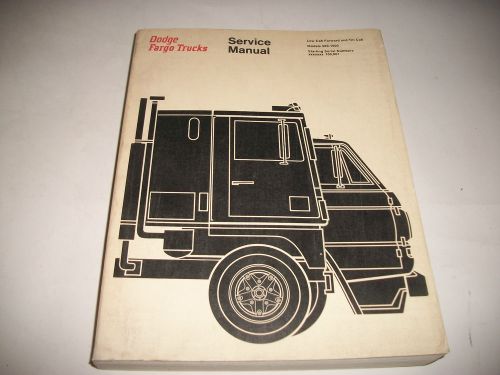 Service manual 1970 dodge truck c cl l 500 600 700 800 900 1000 lcf+tilt cab