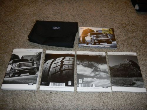 2013 ford f-150 f150 owners manual set with free shipping