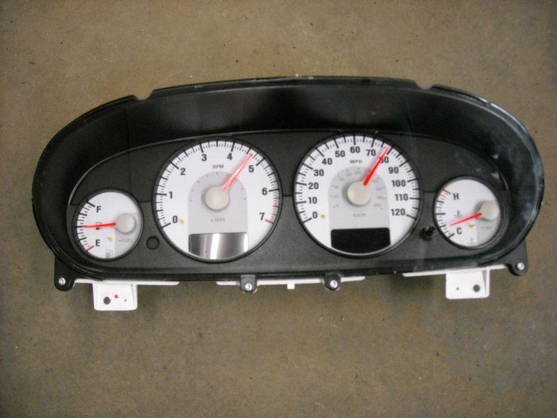 04 05 06 dodge stratus speedometer tachometer gauges cluster # p04602469ab