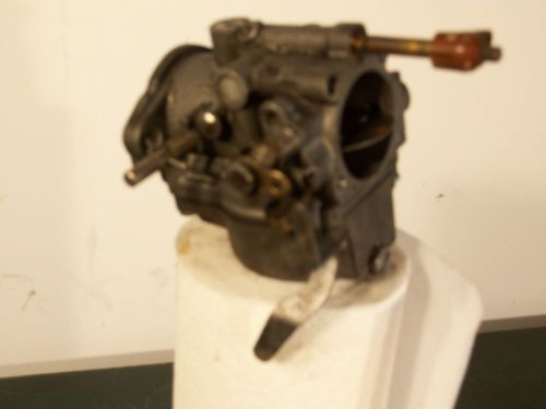 Late 1960s johnson 20hp outboard motor carburator
