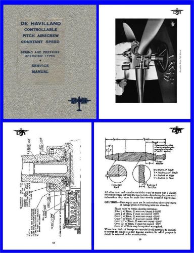 De havilland airscrew service manual on cd