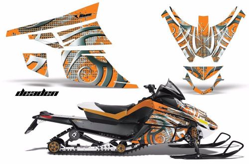 Amr racing arctic cat z1 turbo wrap snowmobile graphic kit sled decals 06-12 dno