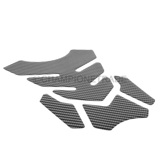 1 pcs carbon fiber looks motorcycle sport fuel gas tank 3d rubber protector pad