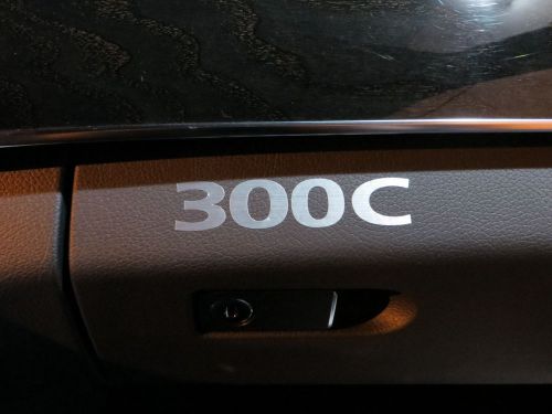 (2pcs) dashboard badge sticker decal 300c