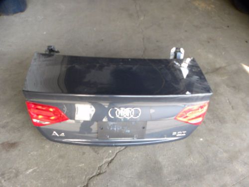 2009 2010 2011 2012 audi a4 s4 trunk lid boot oem original complete