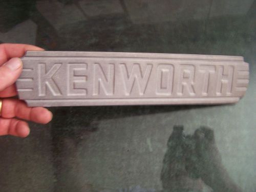 Vintage kenworth hood  emblems new 40&#039;s 50&#039;s w900 kw