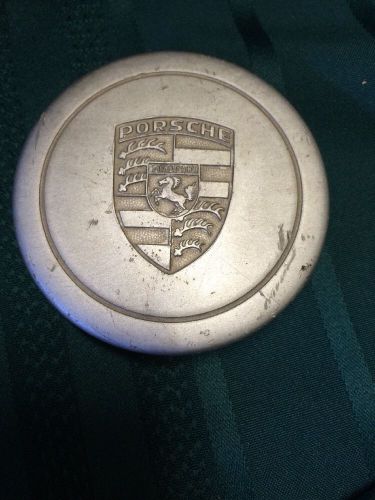 Vintage porsche hubcap center emblems