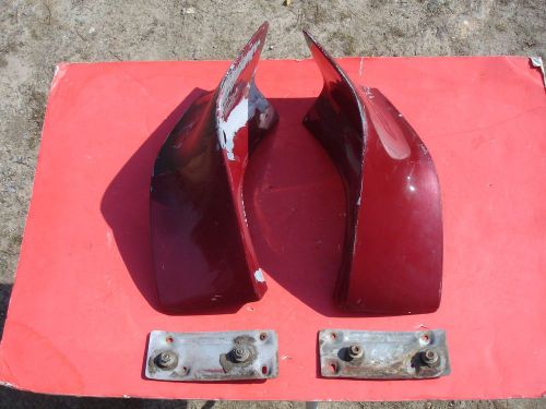 Pair of vintage gm 1979 - 1981 pontiac firebird / trans am spoiler ends 10004342