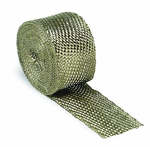 Design engineering dei 010129 2&#034; titanium exhaust/ header wrap - 15&#039;