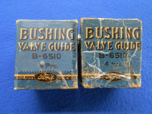 Valve guide bushings 1928-1934 ford model a &amp; b 4-cyl. vintage nos fomoco b-6510