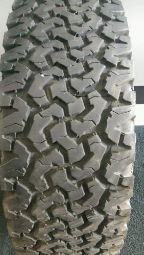 1 used  lt285/75r16 bfgoodrich ko 13/32nds of tread.