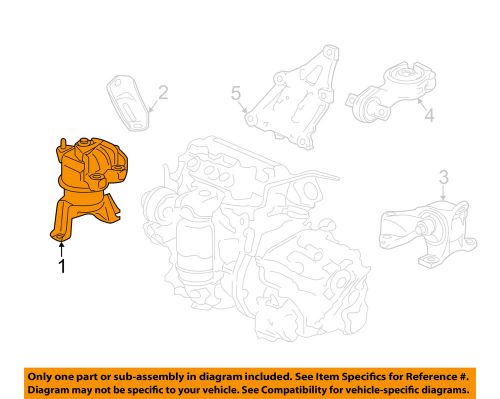 Honda oem 2013 civic-engine torque strut mount 50820tr0a71