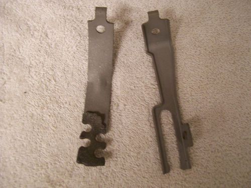 C3 corvette left &amp; right hand rear lower ignition shield brackets