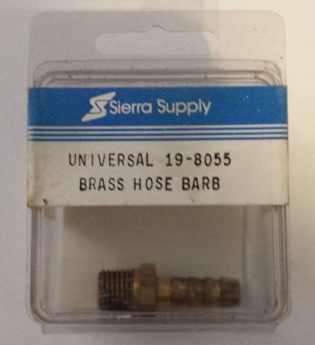 Sierra marine 19-8055 brass hose bard  1/4npt x 5/16 h0se  male connector