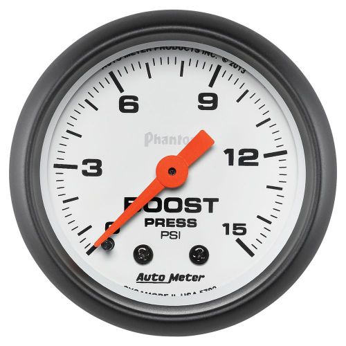 Auto meter 5702 phantom; mechanical boost gauge