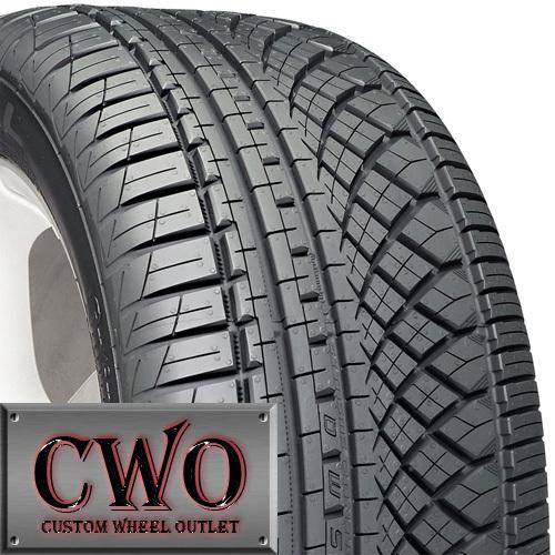 4-new continental extreme contact dws 235/50-17 tires