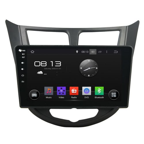 10.1&#034; android 4.4.4 car syetem for hyundai verna accent solaris  2011-2012