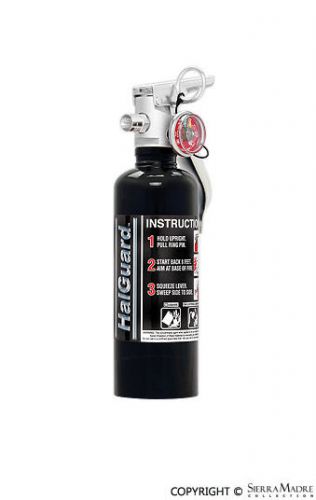 H3r halguard premium clean agent fire extinguisher, 1.4 lb. black