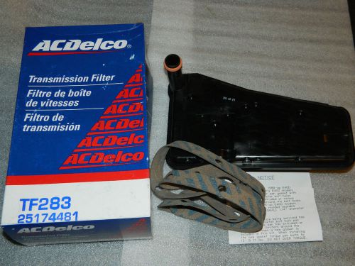 New acdelco pro tf283 automatic transmission filter kit fits over 1000 vehicles