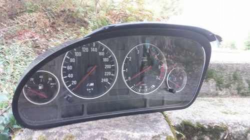 Bmw individual 5, x5 series (e39, e53) alpina ///m sport pack instrument cluster