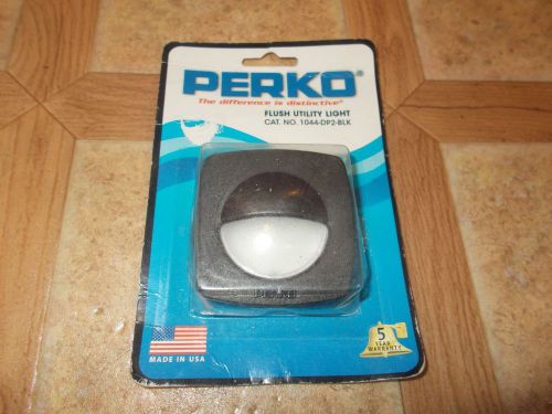 New perko flush utility light #1044-dp2-blk fits 1 3/4&#034; diameter hole