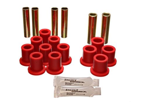 Purchase Energy Suspension 5.2107R Leaf Spring Bushing Set Fits 87-96 ...