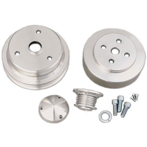 Chevy vette 84-87 pwramp 3pc pulley pol kit