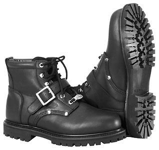 River road crossroads buckle boots black