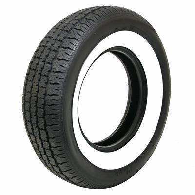 Coker american classic collector radial tire 225/75-15 whitewall radial 587031