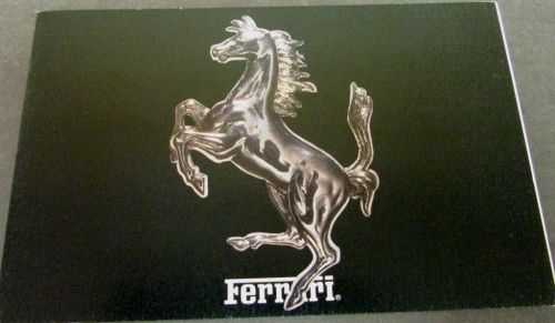 1982 ferrari dealer sales brochure folder english text mondial 8 pininfarina