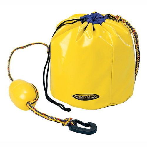 Sand bag anchor with buoy for pwcs and small boats - fill with sand or rocks