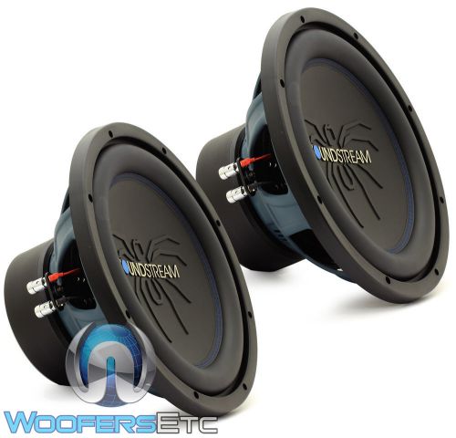 (2) soundstream rub.124 12&#034; 2000w max dual 4-ohm rubicon subwoofers speakers new