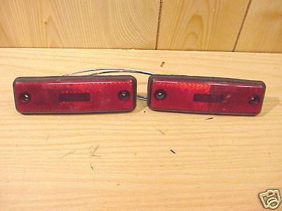 Toyota camry 87-91 1987-1991 rear side marker light set sedan &amp; wagon