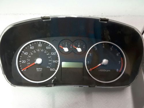 07 08 ford f150 speedometer cluster mph xlt w/chrome package id 8l34-10849-xa