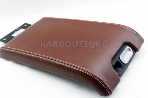 Fits 09-14 f150 lariat king ranch edition leather console lid armrest cover