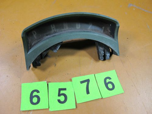 70 71 ford torino cobra ranchero mercury cyclone selector cover &amp; window green